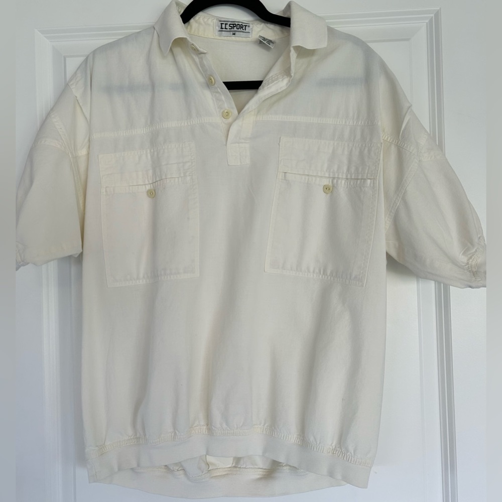 Vintage 1980's II Sport Polo Shirt, Pockets
